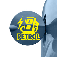 Zaqiz Petrol Only Label Sticker – Compact and Bold Appearance