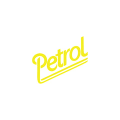 Compact Petrol Warning Sticker for Cars