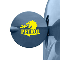 Zaqiz Petrol Text Decal for Bikes – Clean and Bold Font Design