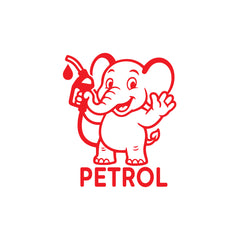 Zaqiz Petrol Tag Adhesive Label for Cars – Clear Fuel Marking