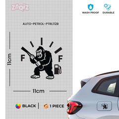 Zaqiz Petrol Symbol Label for Car Fuel Lid – Neat and Smooth Finish