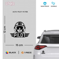 Cockpit Dreams Pilot Sticker