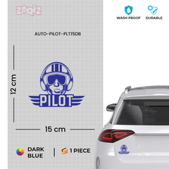 Airborne Pilot Symbol for Cars and Bikes
