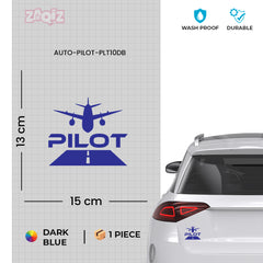 Licensed Pilot on Board Sticker