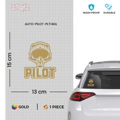 Cockpit Dreams Pilot Sticker