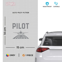 Sky’s the Limit Pilot Decal for Laptops