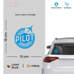 Stylish Aviation Emblem for Vehicles