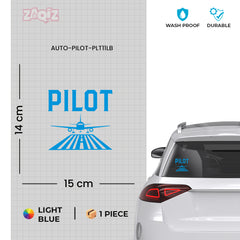 Sky’s the Limit Pilot Decal for Laptops