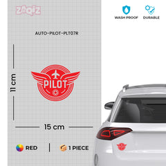 Captain on Board Aviation Decal