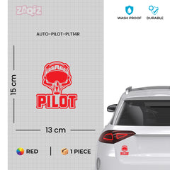 Cockpit Dreams Pilot Sticker