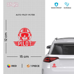 Cockpit Dreams Pilot Sticker