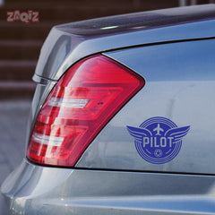 Captain on Board Aviation Decal