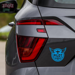 Aviation Enthusiast Badge for Cars