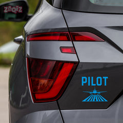 Sky’s the Limit Pilot Decal for Laptops