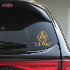 Cockpit Dreams Pilot Sticker