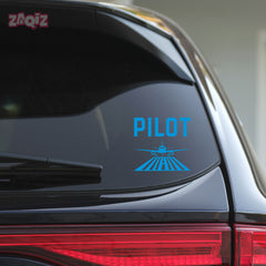 Sky’s the Limit Pilot Decal for Laptops