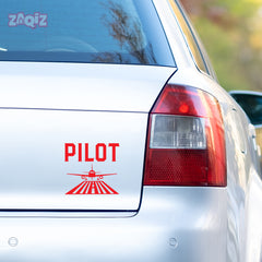Sky’s the Limit Pilot Decal for Laptops