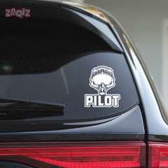 Cockpit Dreams Pilot Sticker