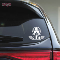 Airborne Pilot Symbol for Cars and Bikes