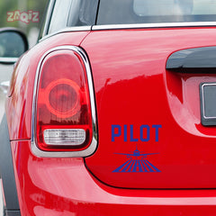 Sky’s the Limit Pilot Decal for Laptops