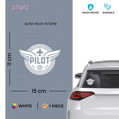 Captain on Board Aviation Decal