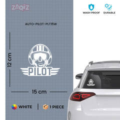 Cockpit Dreams Pilot Sticker