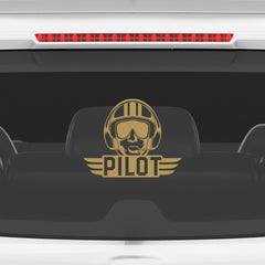 Cockpit Dreams Pilot Sticker