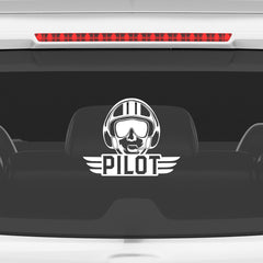 Airborne Pilot Symbol for Cars and Bikes