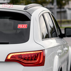 Stylish Police Badge Decal for Cars