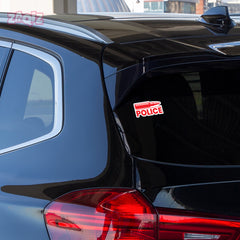 Patriotic Police Badge Sticker for Vehicles