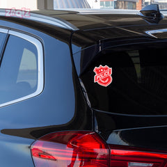 Patriotic Police Shield Sticker for Cars