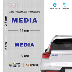 Zaqiz Press Media Sticker Fast-Track Entry Sticker