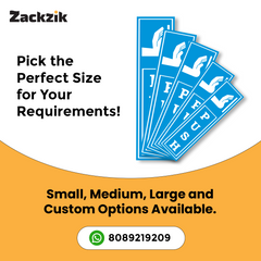 Zackzik Pull and Push Stickers for simple door guidance
