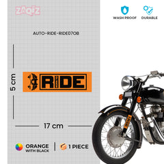 Born to Ride, Destined to Conquer Every Road bumper sticker