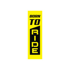 Born to Ride, Destined to Conquer Every Road bumper sticker