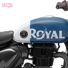 Royal Enfield Bullet 350 Winged Logo Sticker | Classic Rider Badge Decal