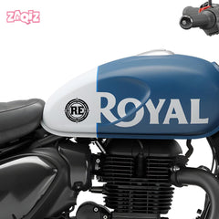 Royal Enfield Heritage Shield MLG-1901 Logo Sticker | Vintage Army Style Decal