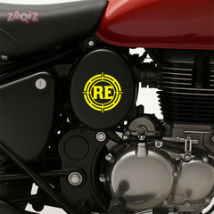 Royal Enfield Heritage Shield MLG-1901 Logo Sticker | Vintage Army Style Decal