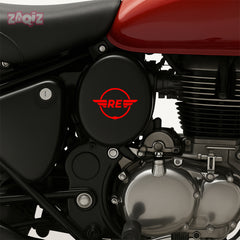 Royal Enfield RE Heritage Star Logo Sticker for Bike Tank, Side Panel & Helmet
