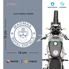Royal Enfield Bullet 350 Winged Logo Sticker | Classic Rider Badge Decal