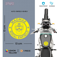 Royal Enfield Bullet 350 Winged Logo Sticker | Classic Rider Badge Decal
