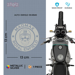 Royal Enfield Bullet 350 Winged Logo Sticker | Classic Rider Badge Decal