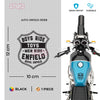 Classic Ride Royal Enfield Bike Sticker