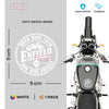 Stylish Royal Enfield Bike Emblem Decal
