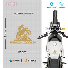 Classic Ride Royal Enfield Bike Decal