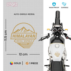 Royal Enfield Tank Badge Sticker for Riders