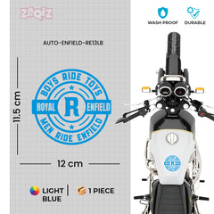 Elegant Royal Enfield Decal for Riders