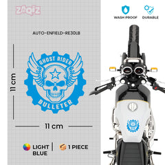 Durable Royal Enfield Bullet Bike Sticker