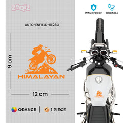 Classic Ride Royal Enfield Bike Decal