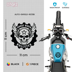 Durable Royal Enfield Bullet Bike Sticker